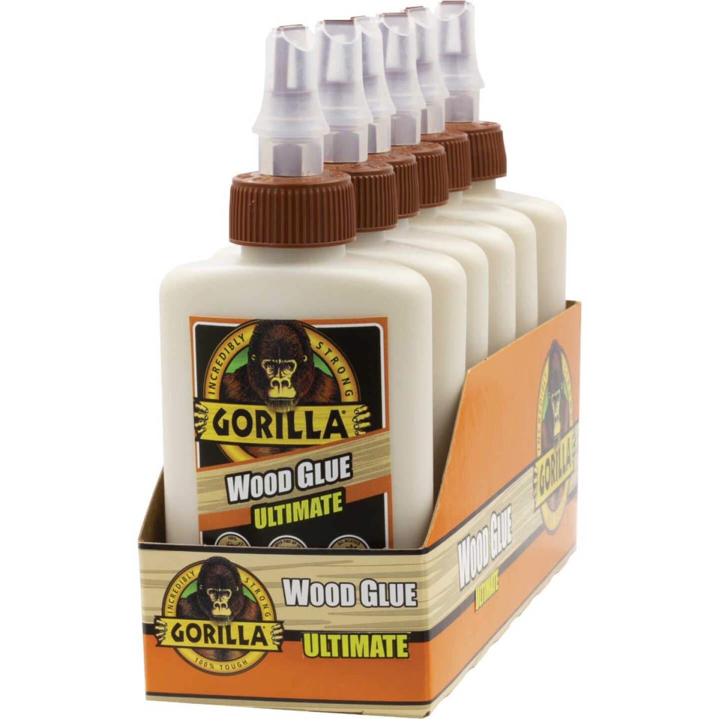 2 Bottles Gorilla Glue Wood Glue Water Resistant 4 oz Each