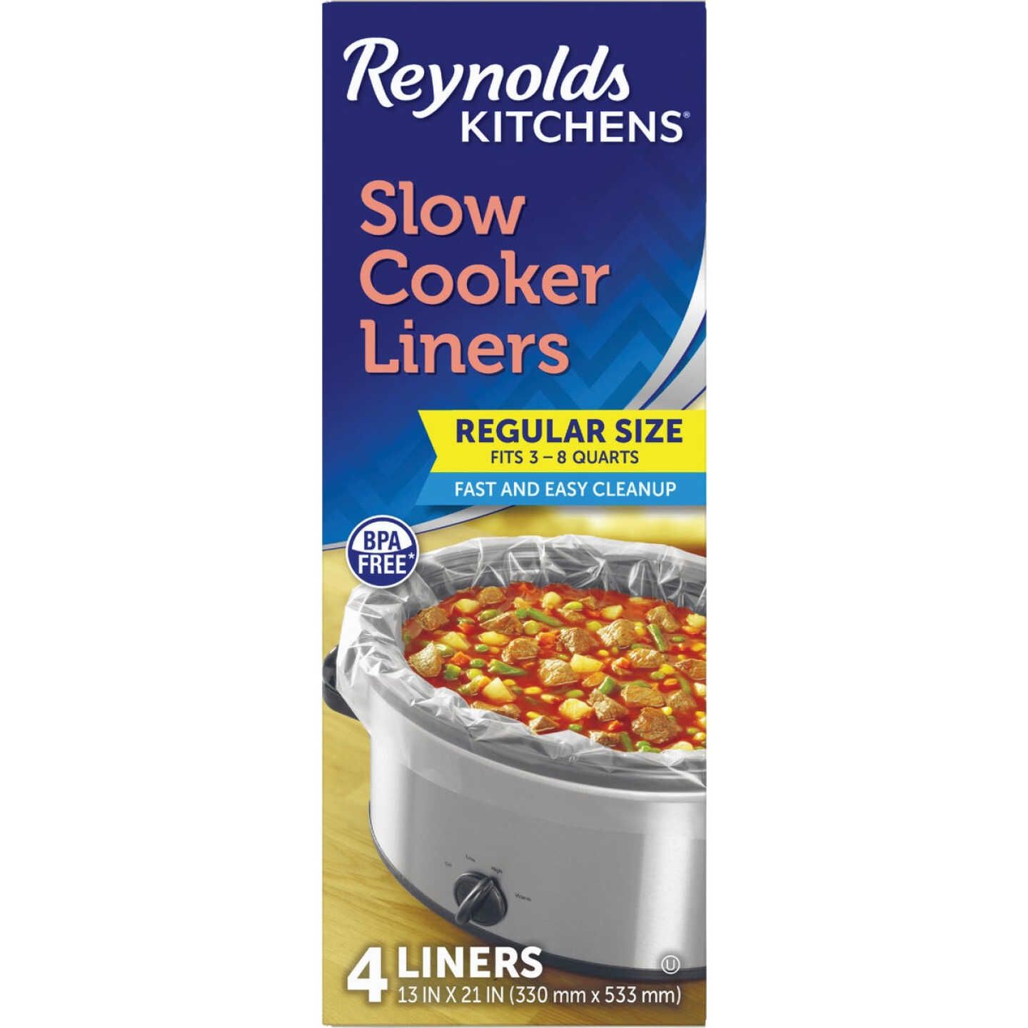Slow Cooker Liners by Reynolds Product Review- No Clean Up Crock Pot  Cooking 