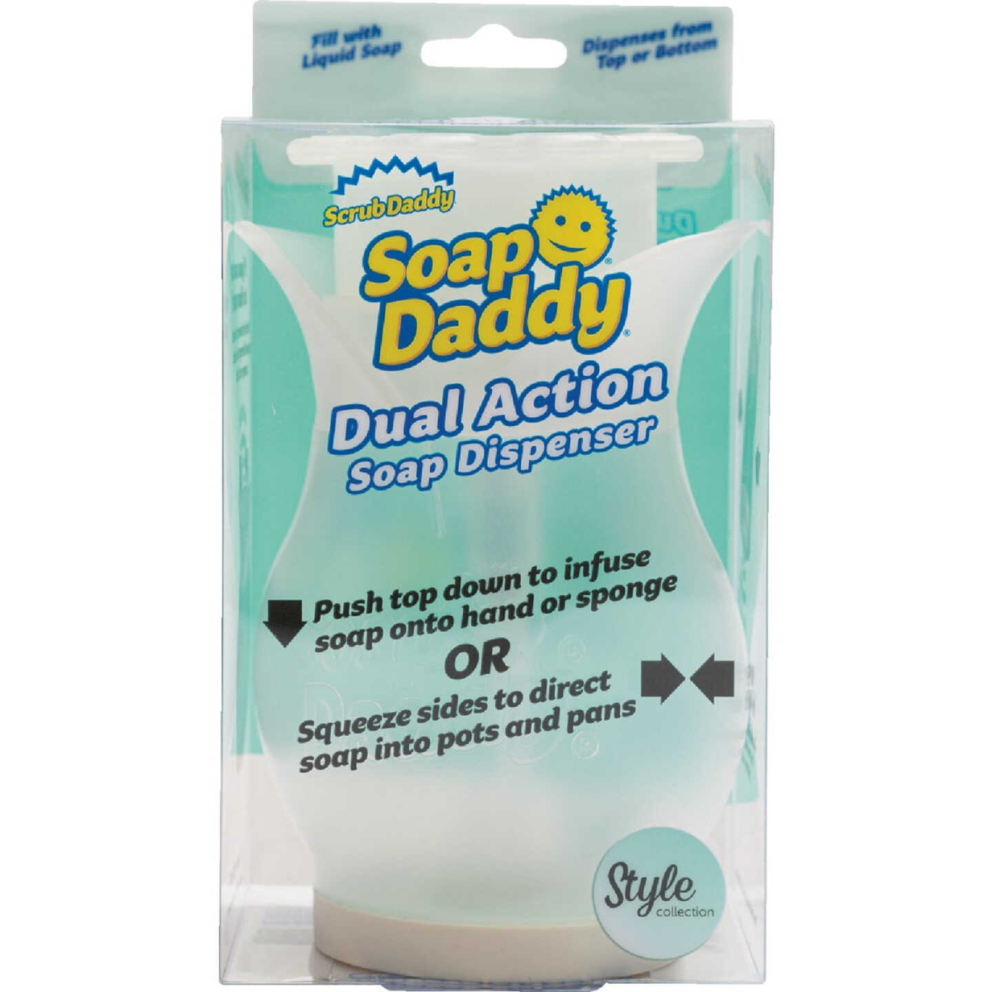 Scrub Daddy Soap Dual Action Dispenser - Pack of 1 for sale online