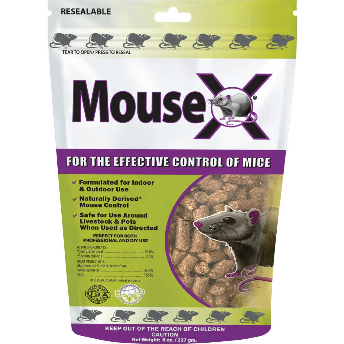 MouseX Pellet Mouse Killer, 8 Oz. - Town Hardware & General Store